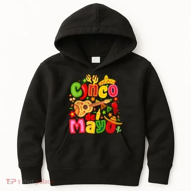 Cinco De Mayo Kids Hoodie