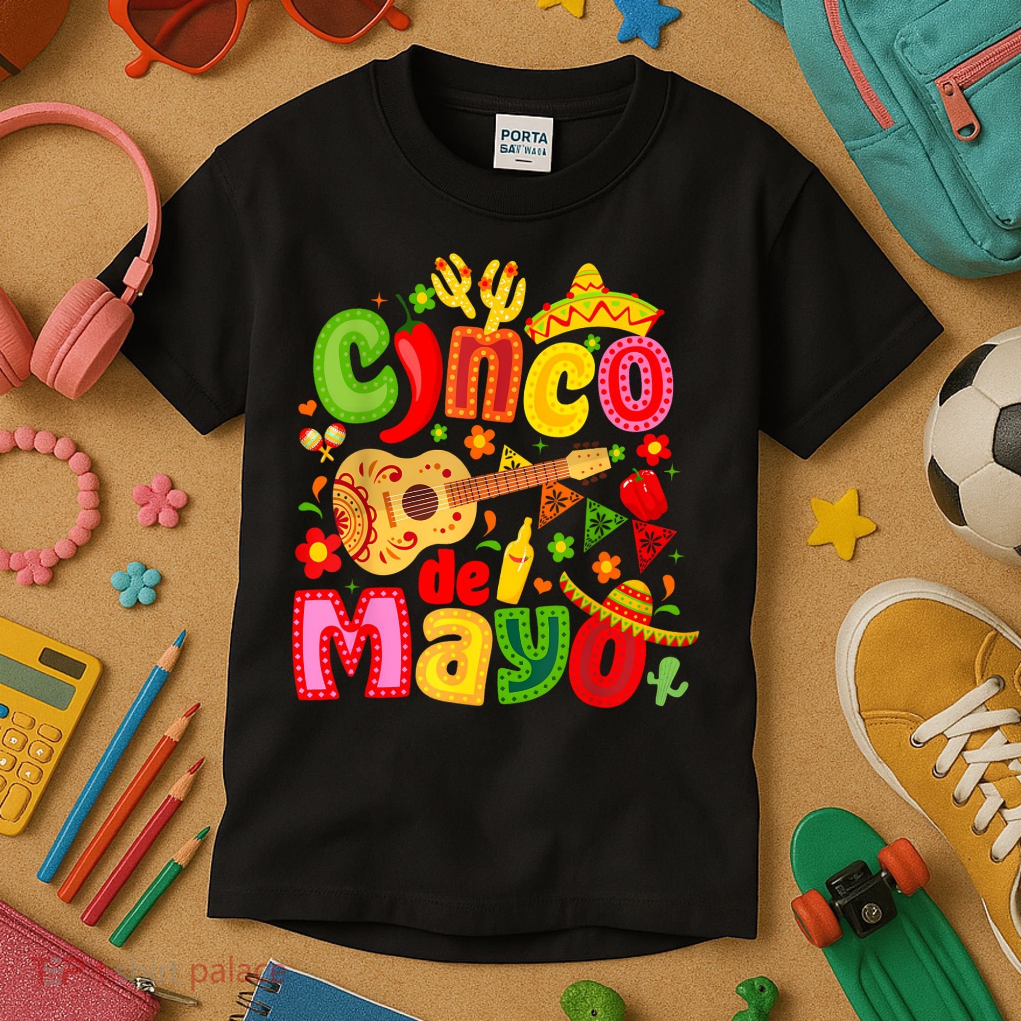 Cinco De Mayo Kids T-Shirt