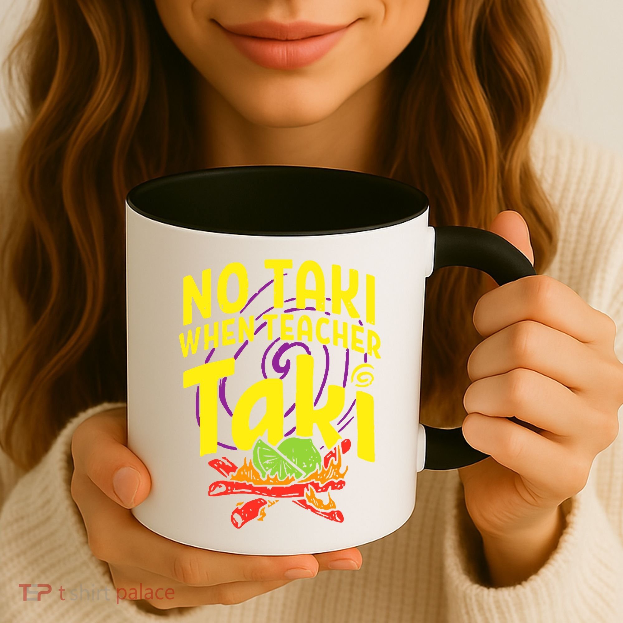 Cinco De Mayo No Taki When Teacher Funny Coffee Mug