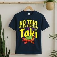 Cinco De Mayo No Taki When Teacher Funny T-Shirt thumb 2