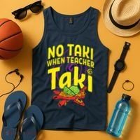 Cinco De Mayo No Taki When Teacher Funny Tank Top thumb 4