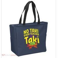 Cinco De Mayo No Taki When Teacher Funny Tote Bag thumb 2