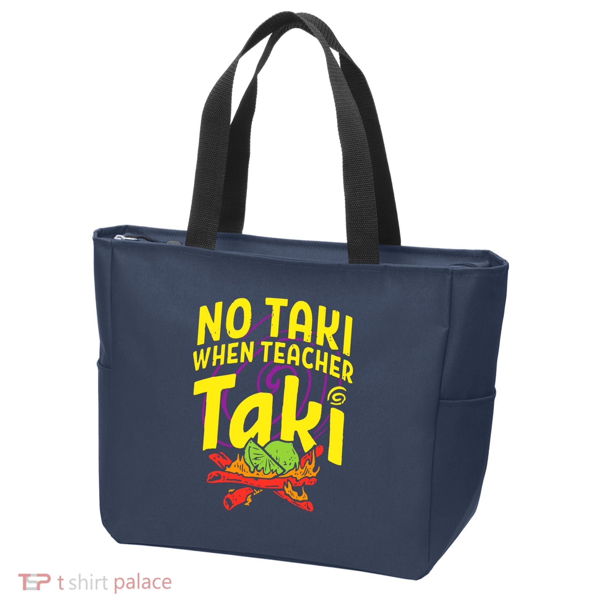 Cinco De Mayo No Taki When Teacher Funny Tote Bag
