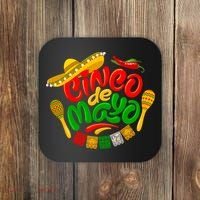 Cinco De Mayo Fiesta Celebration Coaster thumb 0