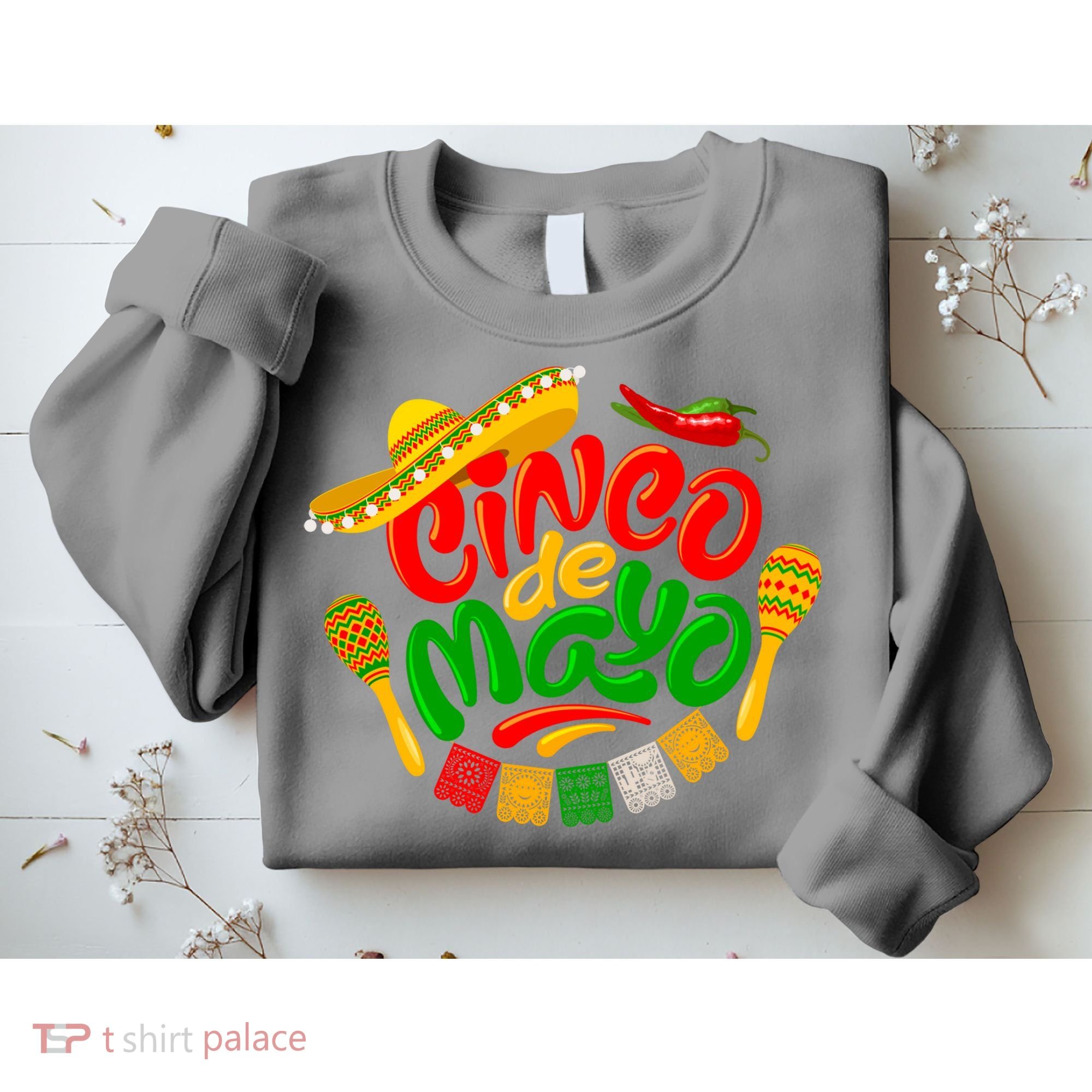 Cinco De Mayo Fiesta Celebration Sweatshirt