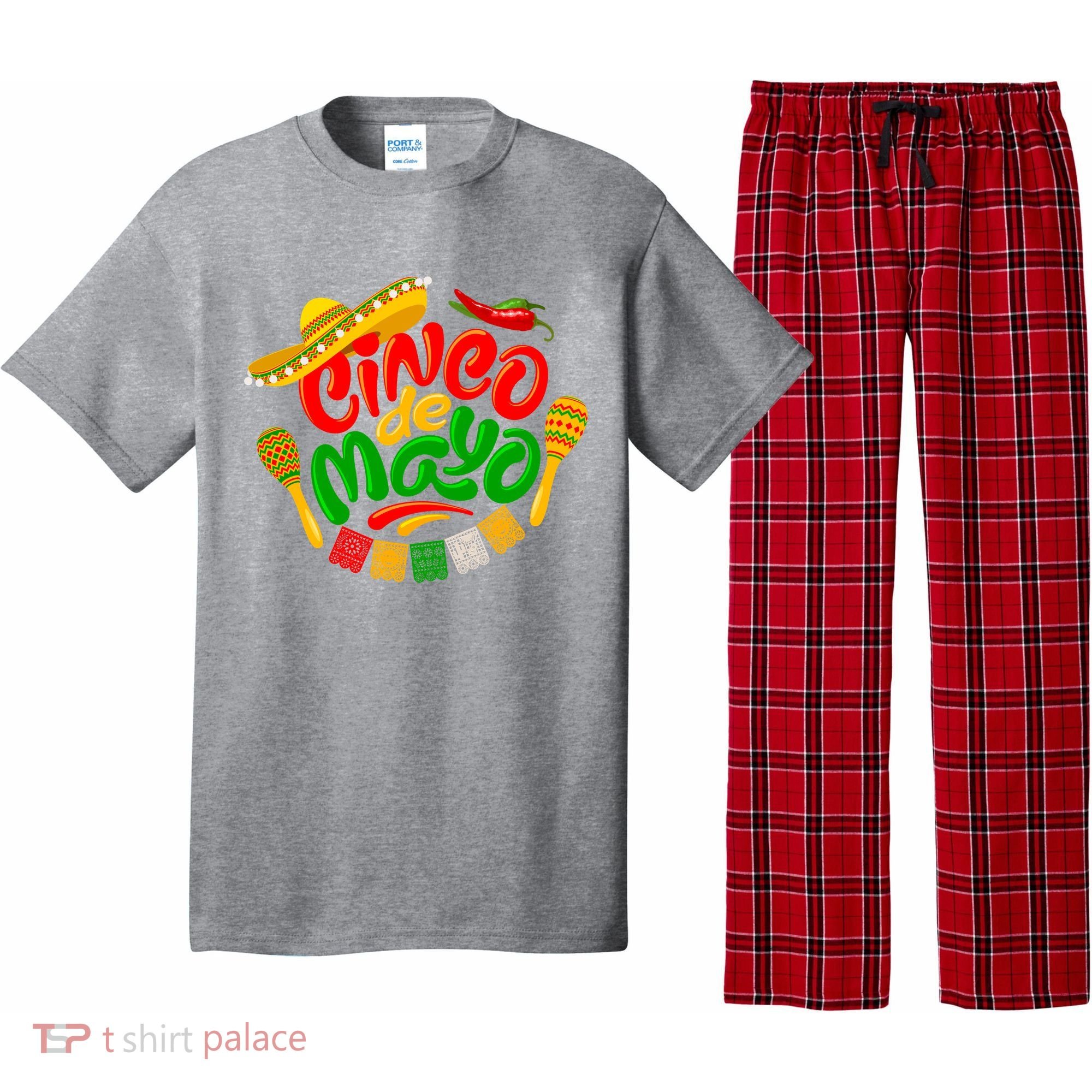 Cinco De Mayo Fiesta Celebration Pajama Set