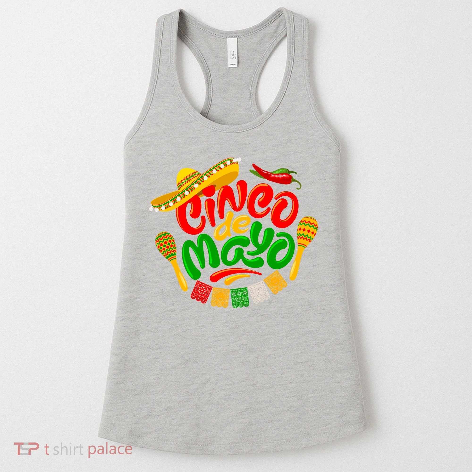 Cinco De Mayo Fiesta Celebration Women's Tank Top