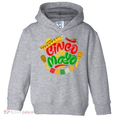 Cinco De Mayo Fiesta Celebration Toddler Hoodie