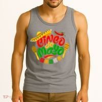 Cinco De Mayo Fiesta Celebration Tank Top thumb 3
