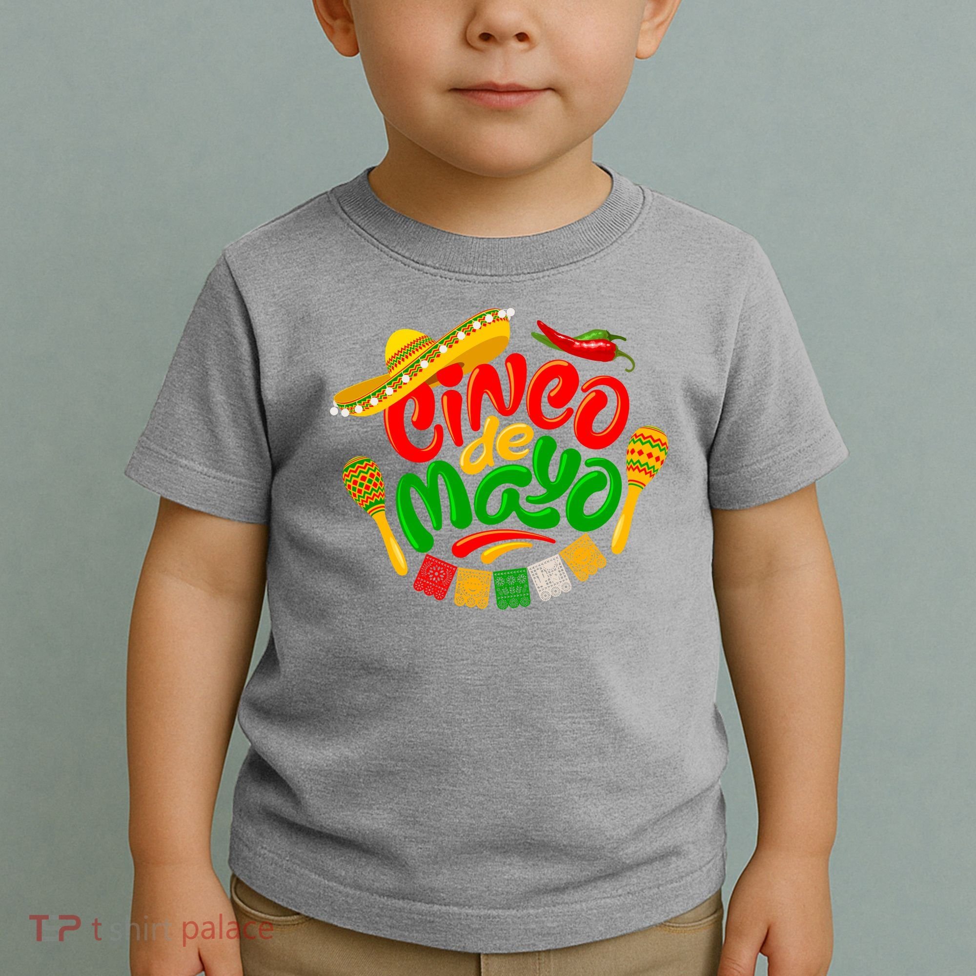 Cinco De Mayo Fiesta Celebration Toddler T-Shirt