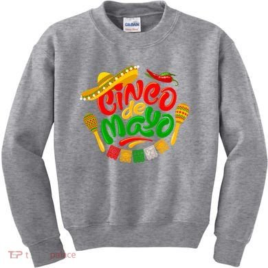 Cinco De Mayo Fiesta Celebration Kids Sweatshirt