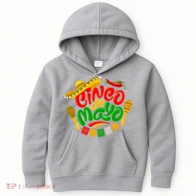Cinco De Mayo Fiesta Celebration Kids Hoodie