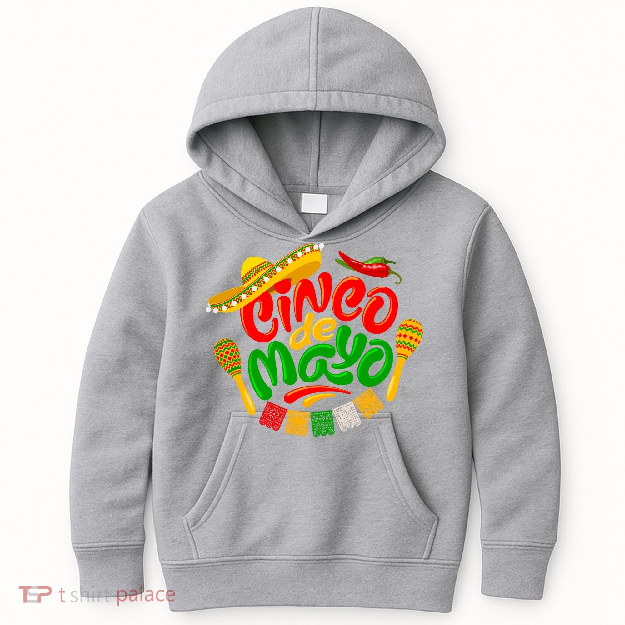 Cinco De Mayo Fiesta Celebration Kids Hoodie