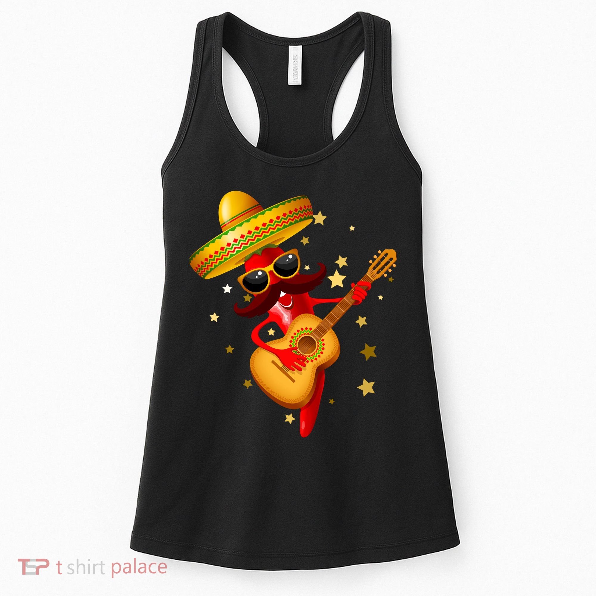 Cinco De Mayo Spicy Chili Pepper Fiesta Women's Tank Top