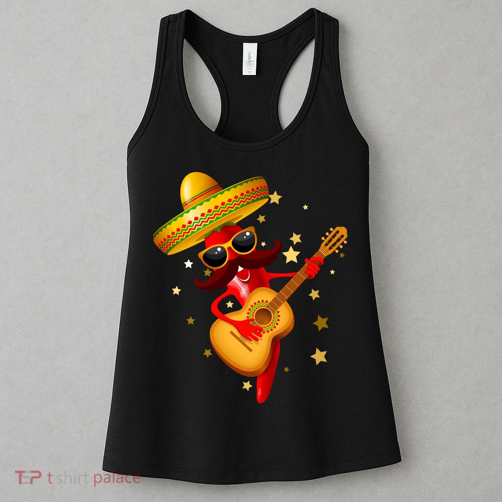 Cinco De Mayo Spicy Chili Pepper Fiesta Women's Tank Top