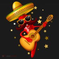 Cinco De Mayo Spicy Chili Pepper Fiesta Visor thumb 3