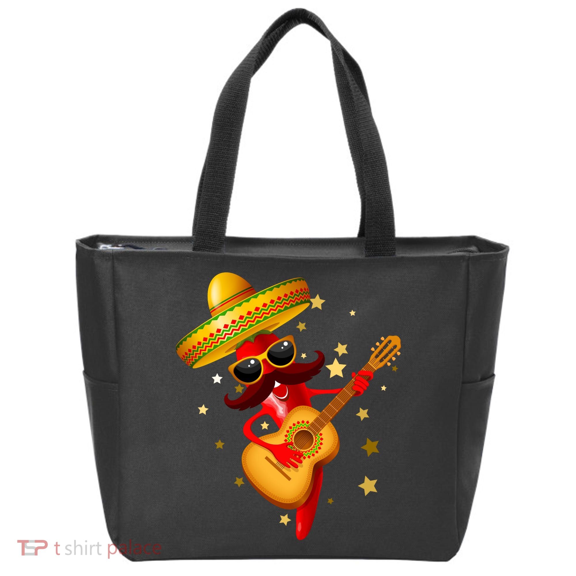 Cinco De Mayo Spicy Chili Pepper Fiesta Tote Bag