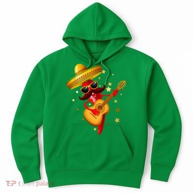 Cinco De Mayo Spicy Chili Pepper Fiesta Hoodie