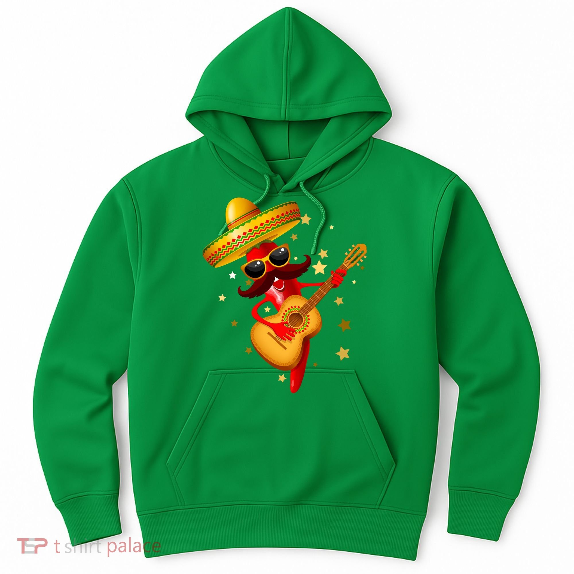 Cinco De Mayo Spicy Chili Pepper Fiesta Hoodie