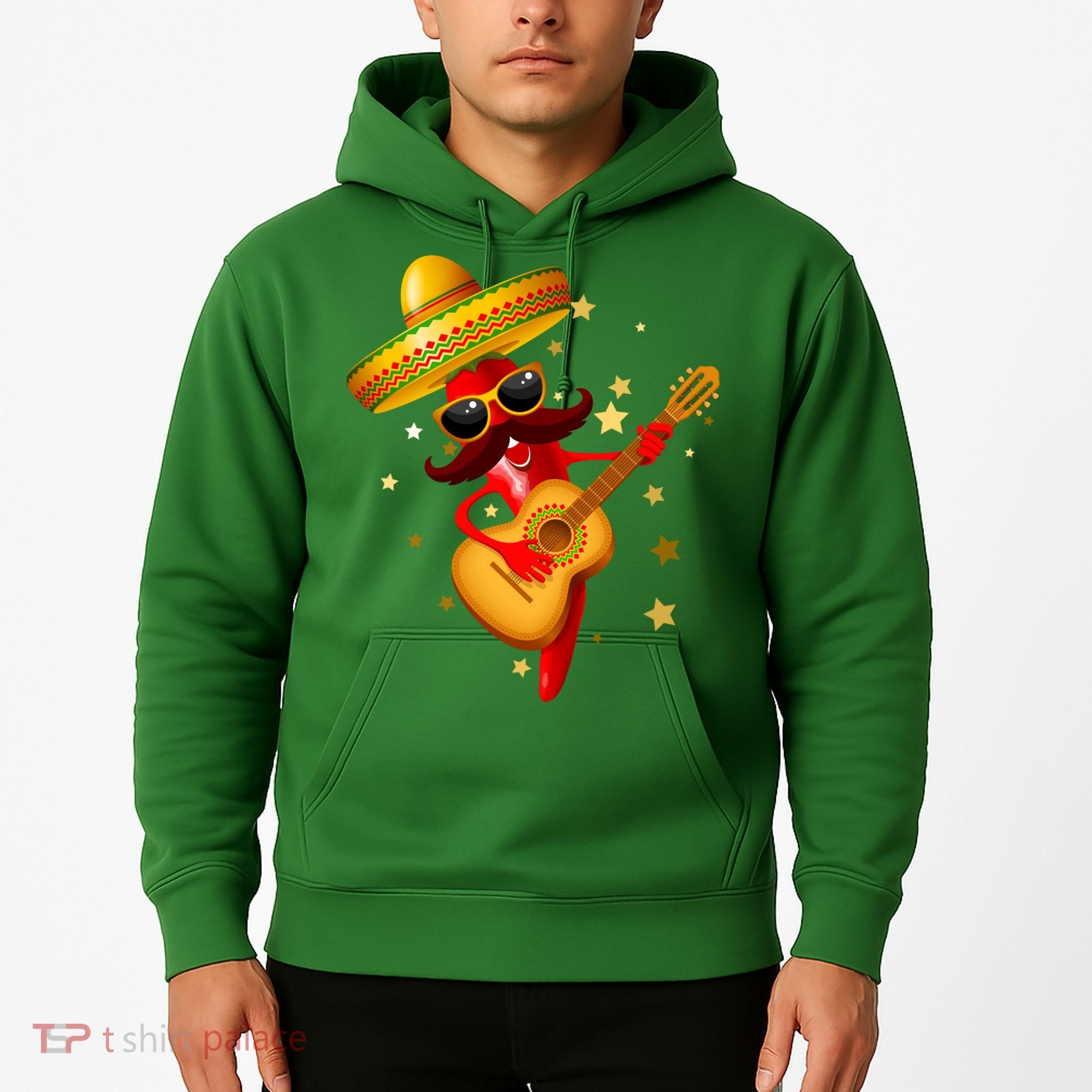 Cinco De Mayo Spicy Chili Pepper Fiesta Hoodie