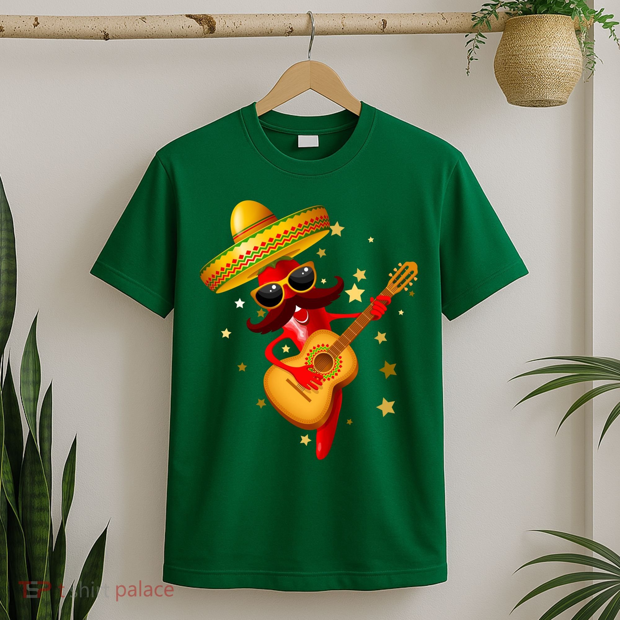 Cinco De Mayo Spicy Chili Pepper Fiesta T-Shirt