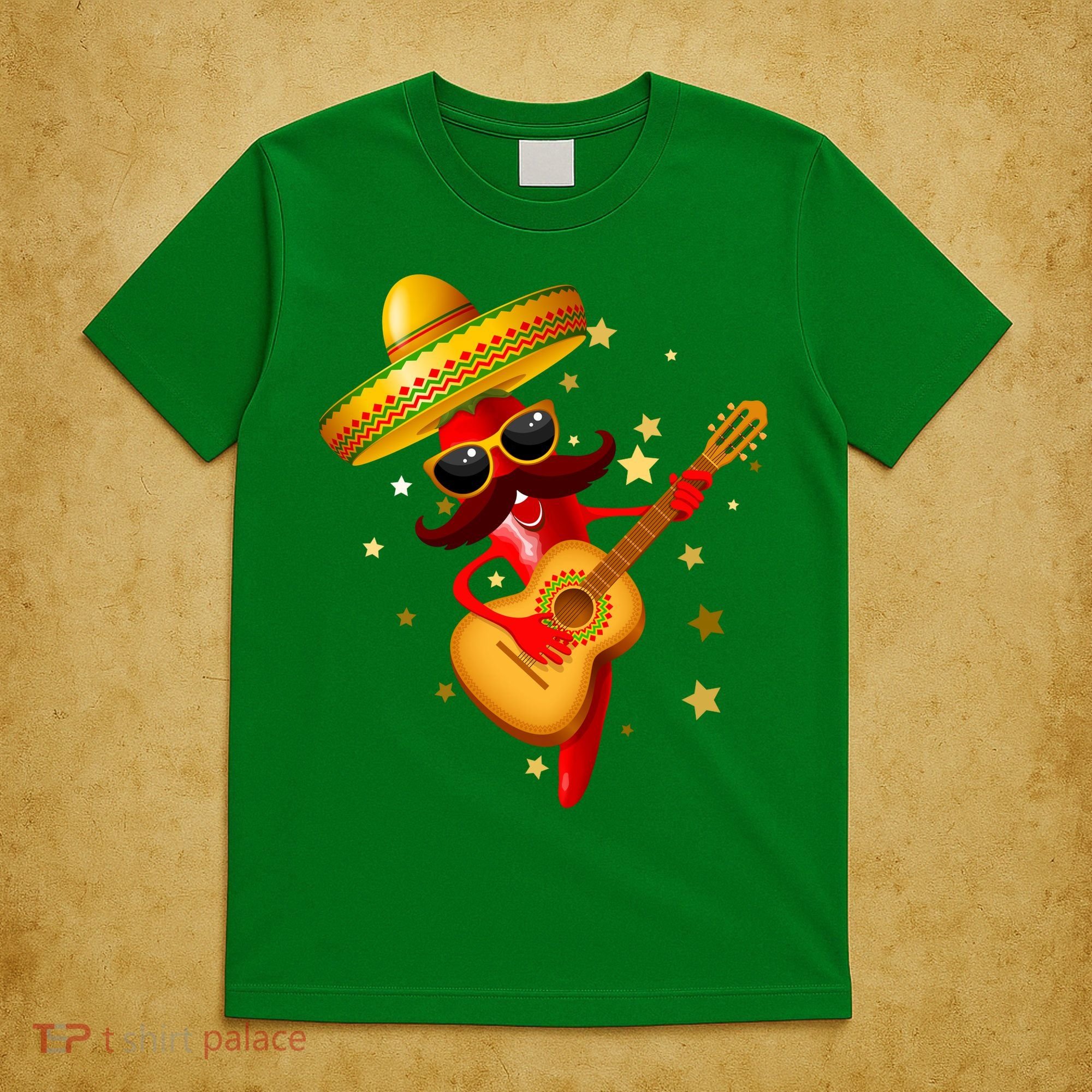 Cinco De Mayo Spicy Chili Pepper Fiesta T-Shirt