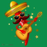 Cinco De Mayo Spicy Chili Pepper Fiesta Baby Bodysuit thumb 2
