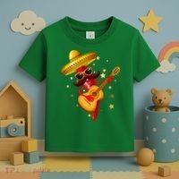 Cinco De Mayo Spicy Chili Pepper Fiesta Toddler T-Shirt thumb 3