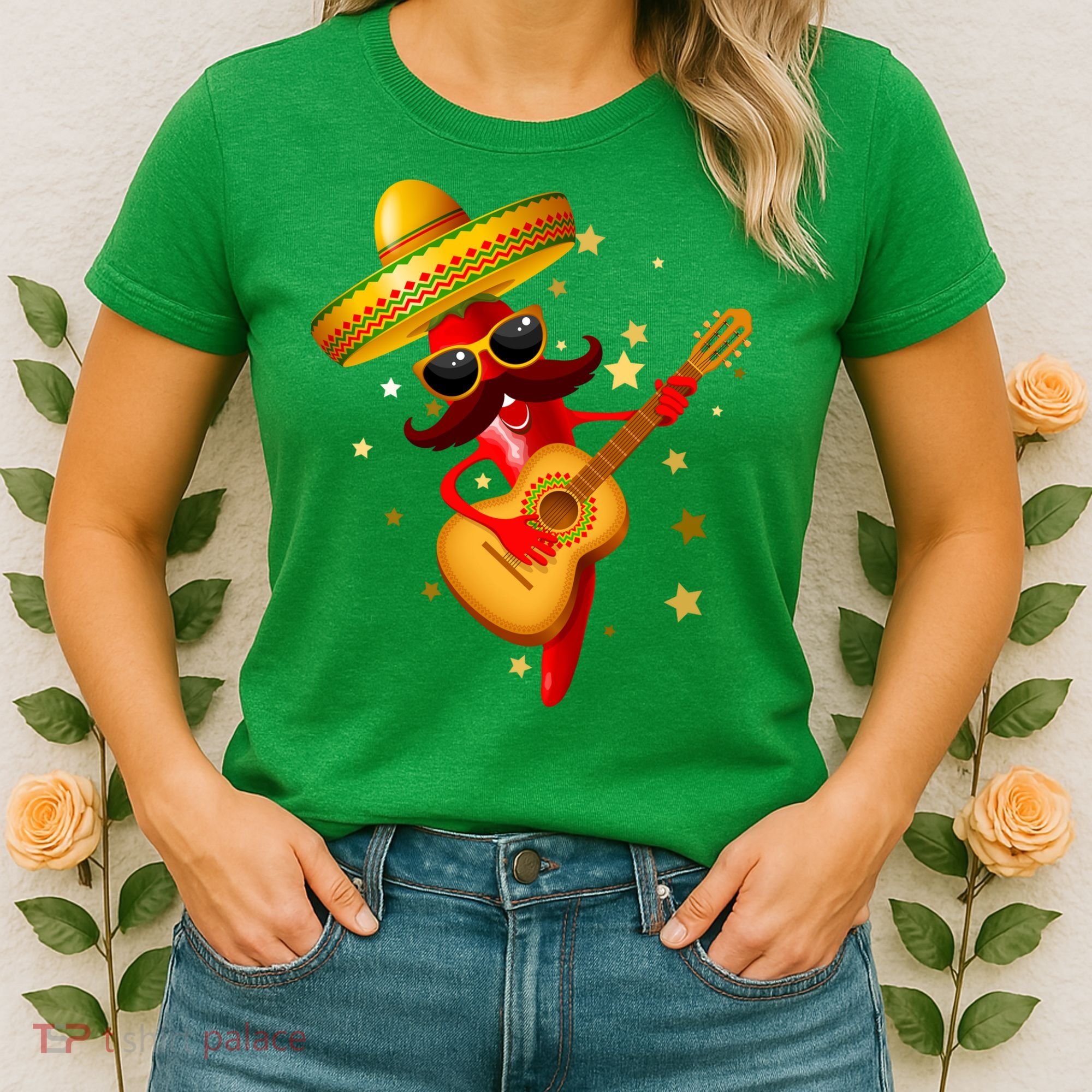 Cinco De Mayo Spicy Chili Pepper Fiesta Women's T-Shirt