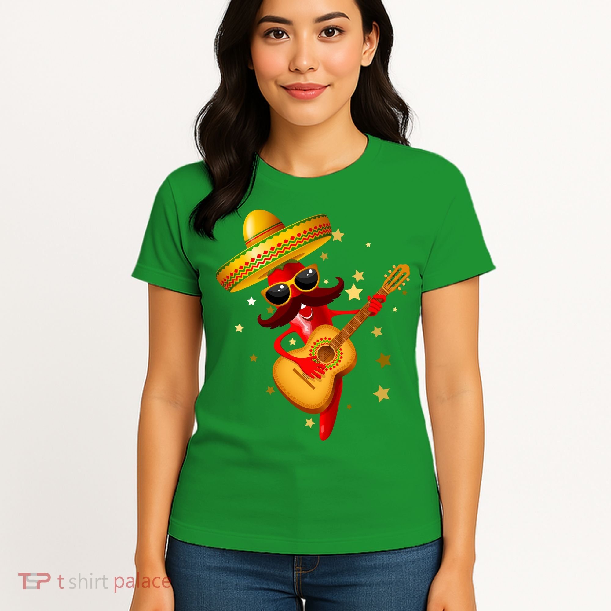 Cinco De Mayo Spicy Chili Pepper Fiesta Women's T-Shirt