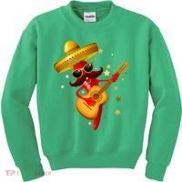 Cinco De Mayo Spicy Chili Pepper Fiesta Kids Sweatshirt thumb 0