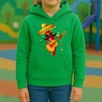 Cinco De Mayo Spicy Chili Pepper Fiesta Kids Hoodie thumb 3