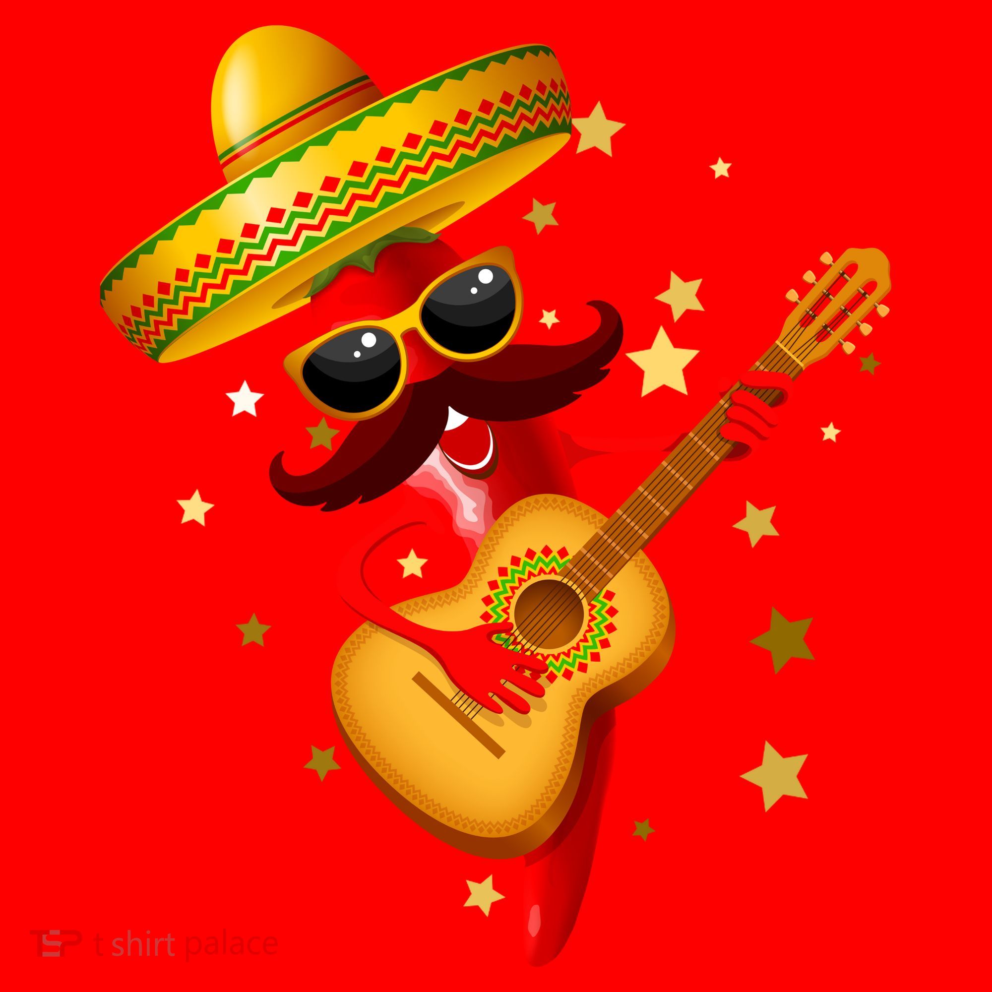 Cinco De Mayo Spicy Chili Pepper Fiesta Santa Hat