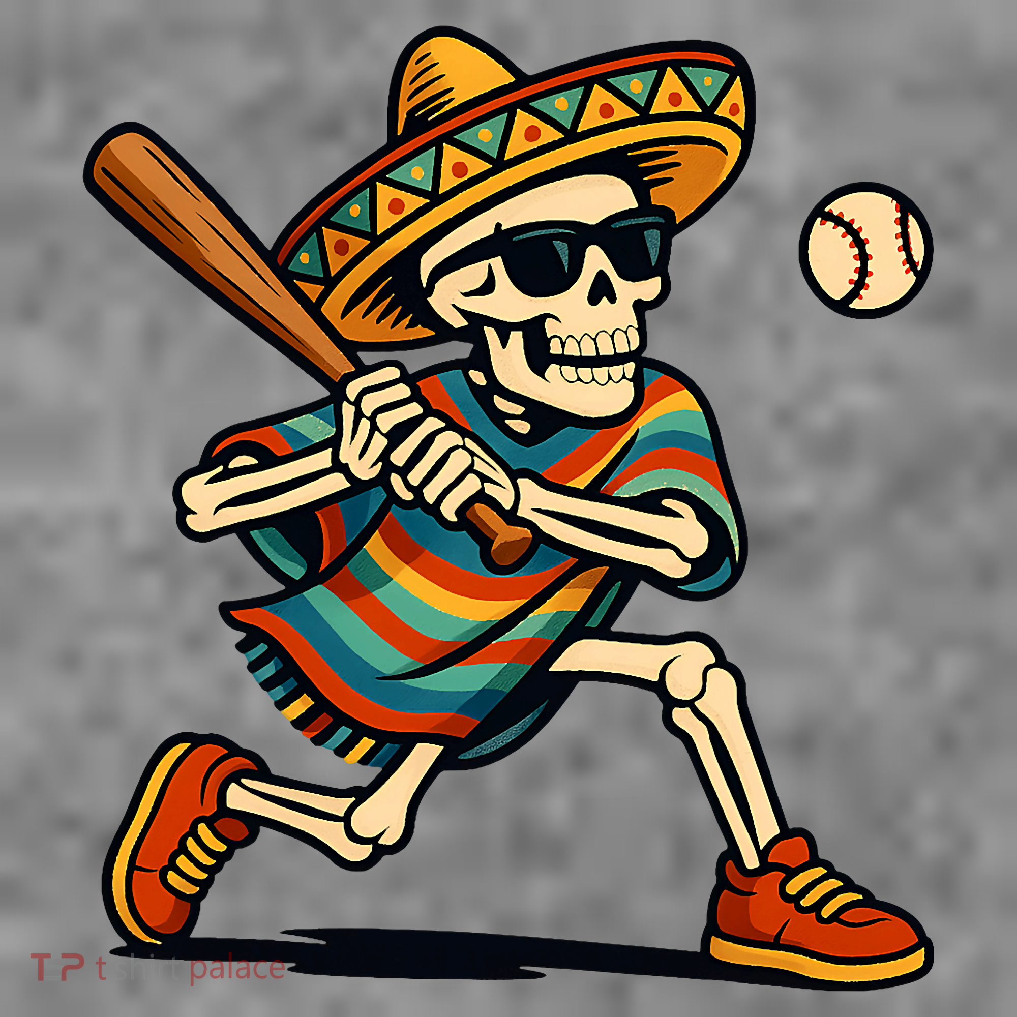 Cinco De Mayo Mariachi Skeleton Baseball Mexican Sombrero  Toddler Hoodie