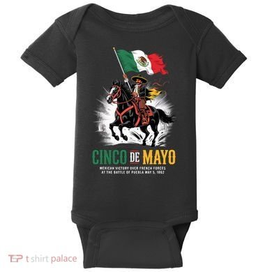 Cinco De Mayo Mexican Battle Puebla 1862 Anniversary  Baby Bodysuit