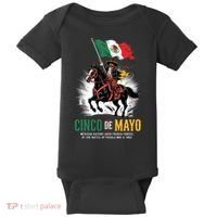 Cinco De Mayo Mexican Battle Puebla 1862 Anniversary  Baby Bodysuit thumb 0