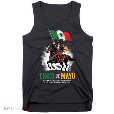 Cinco De Mayo Mexican Battle Puebla 1862 Anniversary  Tank Top
