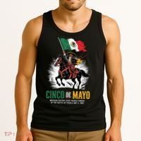Cinco De Mayo Mexican Battle Puebla 1862 Anniversary  Tank Top thumb 3