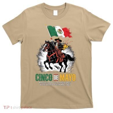 Cinco De Mayo Mexican Battle Puebla 1862 Anniversary  T-Shirt