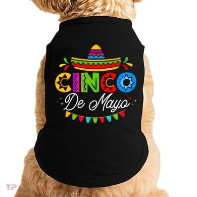 Cinco De Mayo Mexican Fiesta Squad 5 De Mayo Mexico Party Doggie Tank