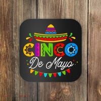 Cinco De Mayo Mexican Fiesta Squad 5 De Mayo Mexico Party Coaster thumb 0