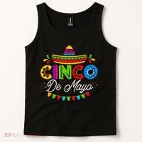 Cinco De Mayo Mexican Fiesta Squad 5 De Mayo Mexico Party Tank Top thumb 2