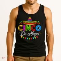 Cinco De Mayo Mexican Fiesta Squad 5 De Mayo Mexico Party Tank Top thumb 3