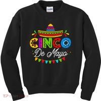 Cinco De Mayo Mexican Fiesta Squad 5 De Mayo Mexico Party Kids Sweatshirt thumb 0
