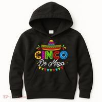 Cinco De Mayo Mexican Fiesta Squad 5 De Mayo Mexico Party Kids Hoodie thumb 0