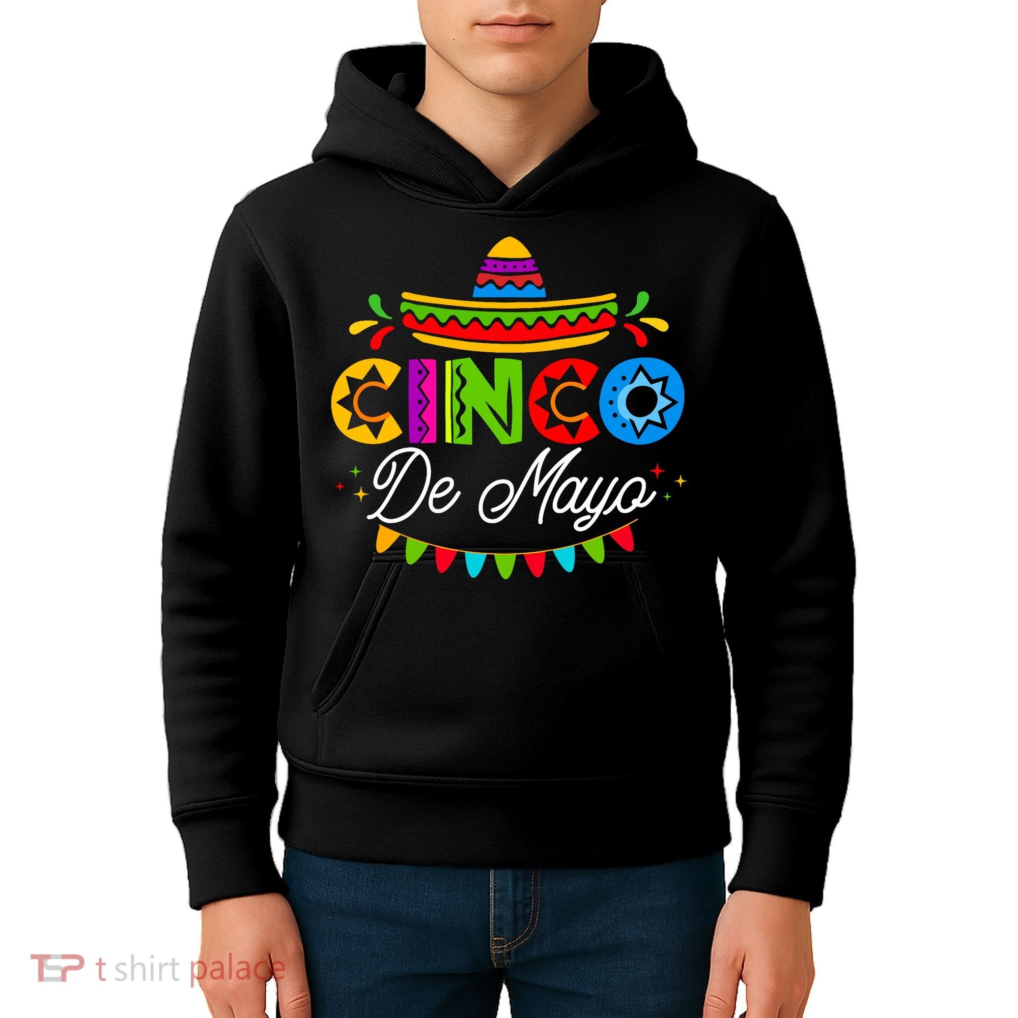 Cinco De Mayo Mexican Fiesta Squad 5 De Mayo Mexico Party Kids Hoodie