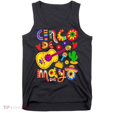 Cinco De Mayo Shirt Mexican Fiesta 5 De Mayo Tank Top