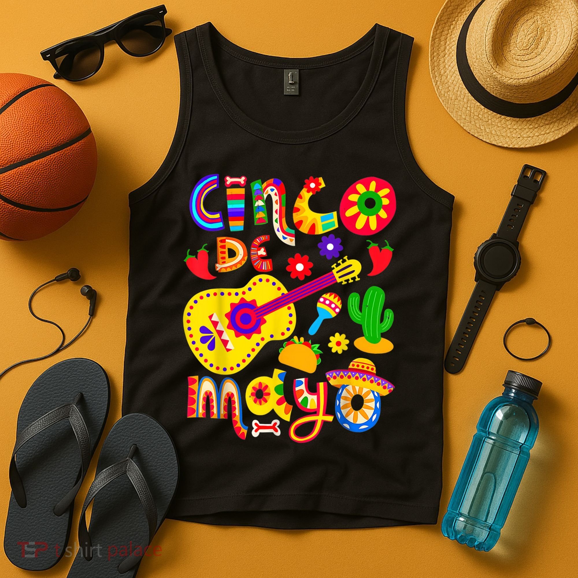 Cinco De Mayo Shirt Mexican Fiesta 5 De Mayo Tank Top