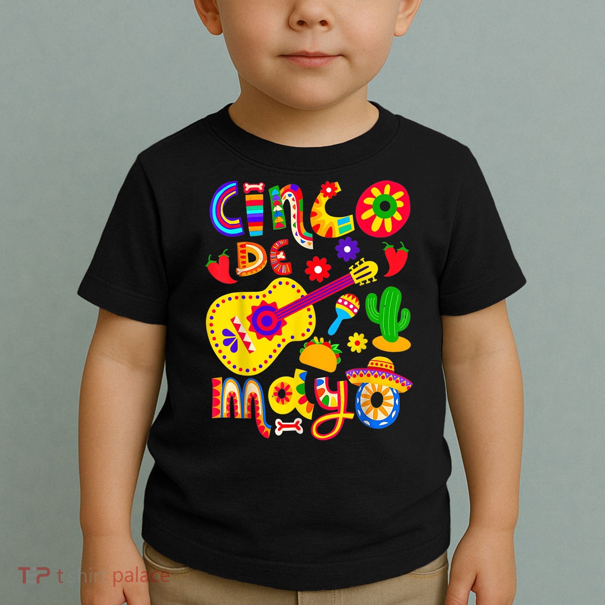 Cinco De Mayo Shirt Mexican Fiesta 5 De Mayo Toddler T-Shirt