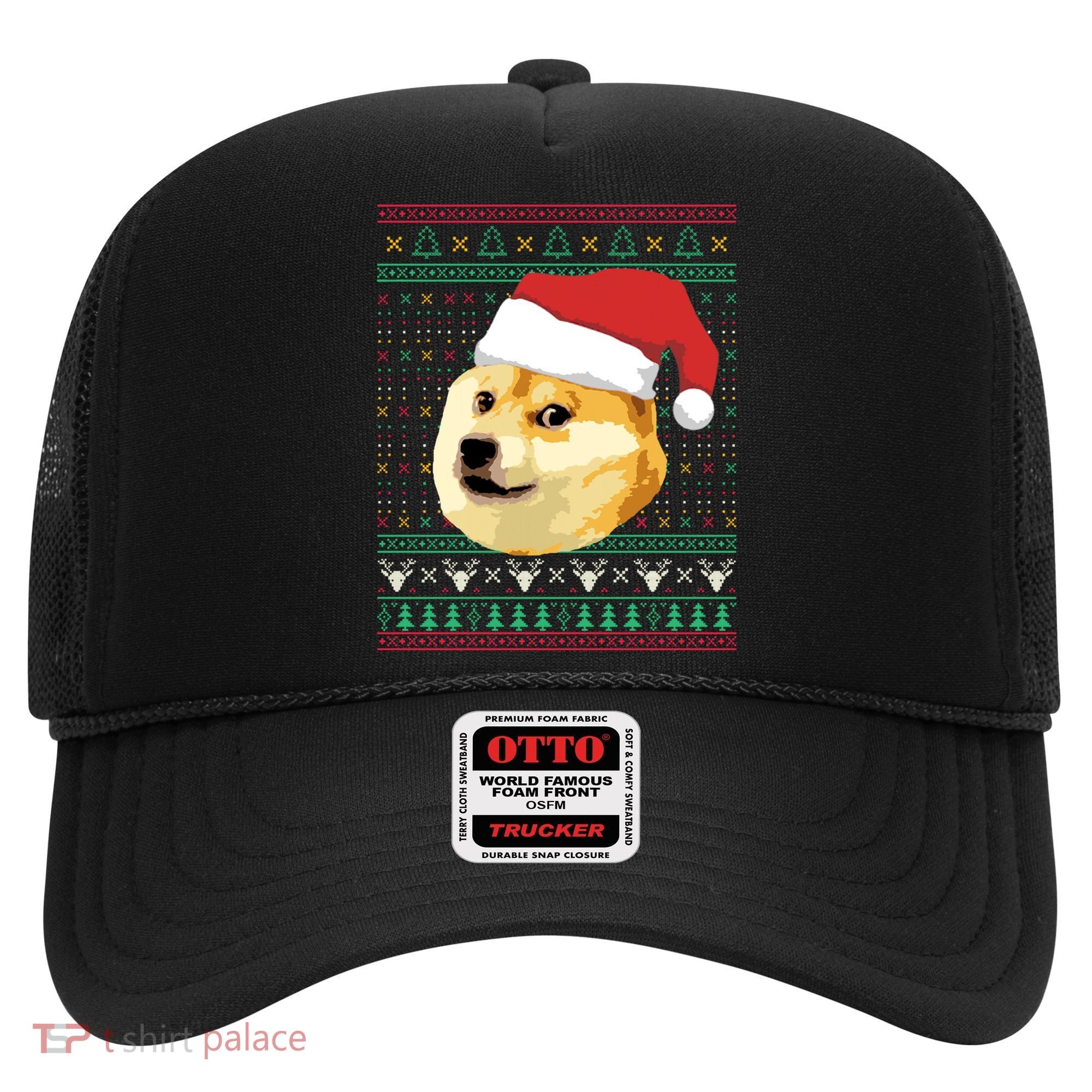 Christmas Doge Meme Shiba Inu Santa Funny Ugly Sweater Xmas Great Gift Hat